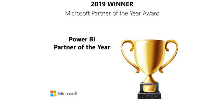 Nihilent Recognized as Winner for Microsoft Power BI Partner of the Year 2019