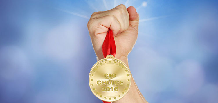 CIO Choice Honor and Recognition for Testing & CRM 2016