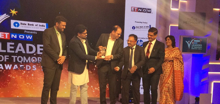 ET Now Leaders of Tomorrow Award for Intellect Bizware